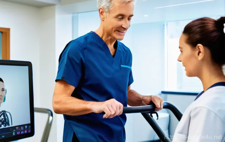 요양병원에서 치료 가능한 신경계 질환 - **Prompt 1: Multidisciplinary Care and Advanced Facility in Italy**
    "A bright, modern, and spaci...