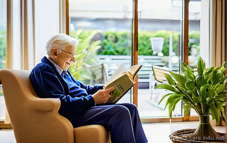 요양병원에서 치료 가능한 신경계 질환 - **Prompt 2: Patient's Progress with Innovative Rehabilitation Technology**
    "A determined elderly...