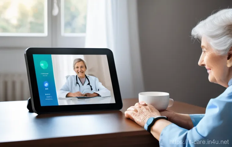 요양병원 퇴원 후 관리 프로그램 - **Prompt:** A warm, inviting Italian home interior, softly lit with natural light filtering through ...