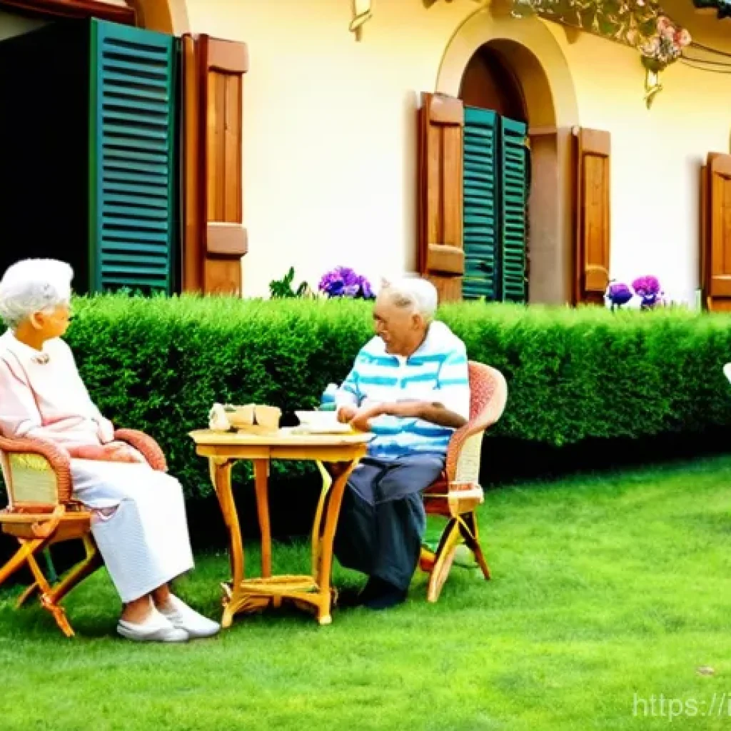 재활 요양병원 추천 - **A Serene Italian "Casa di Riposo" with Engaging Social Activities:**
    "An idyllic and inviting ...