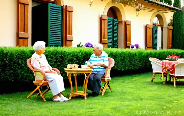 재활 요양병원 추천 - **A Serene Italian "Casa di Riposo" with Engaging Social Activities:**
    "An idyllic and inviting ...