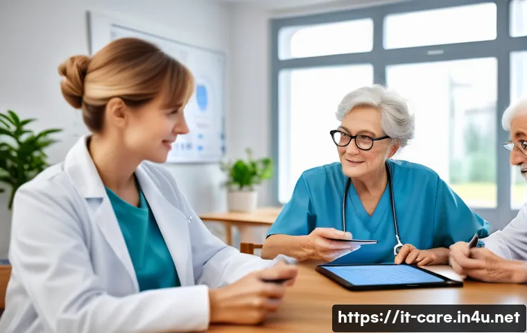 요양병원 내 간병인 서비스 관련 이미지 1